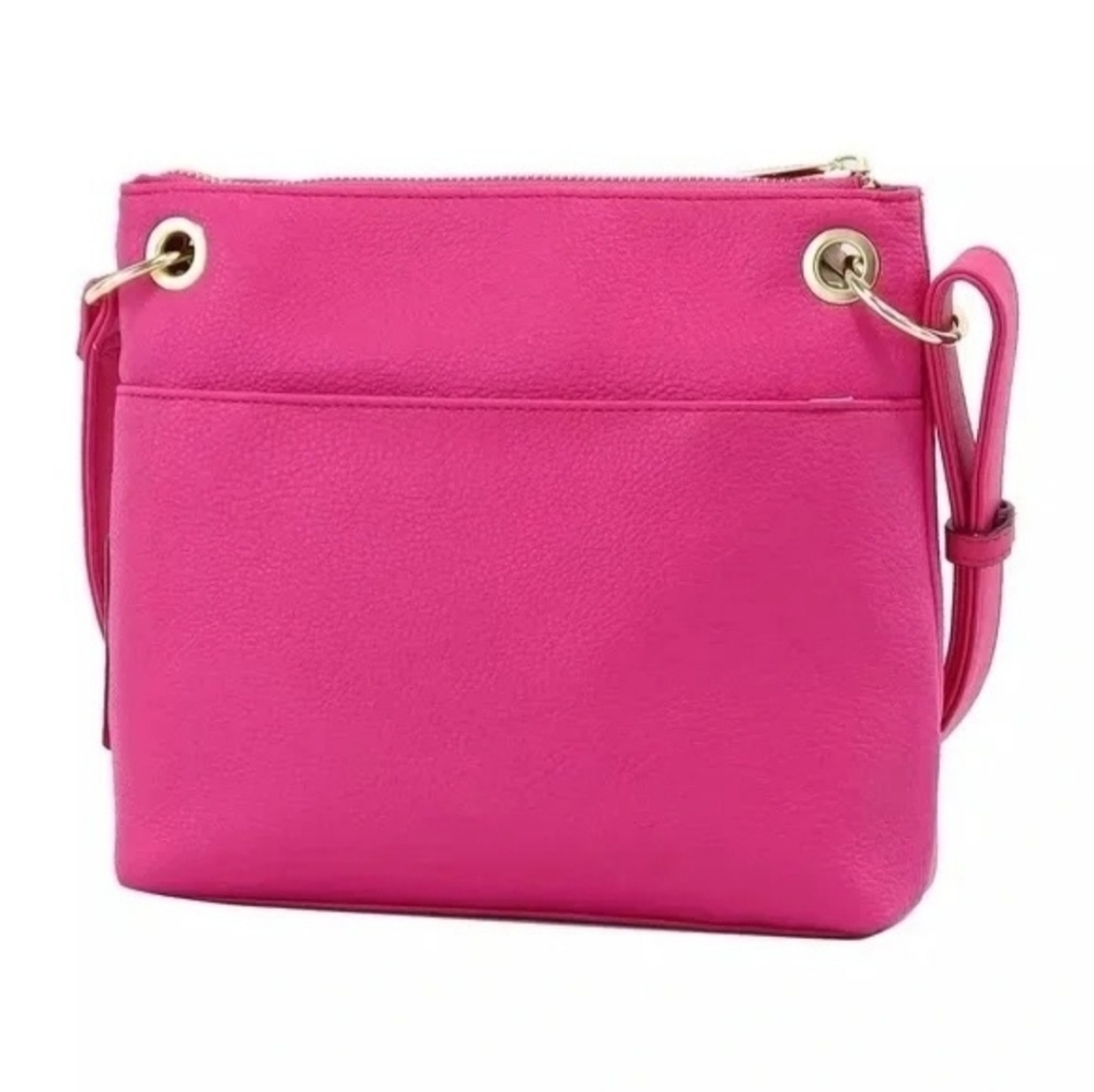 Juicy Couture Preppy Pink Fantasy Crossbody Bag - Picture 2 of 8